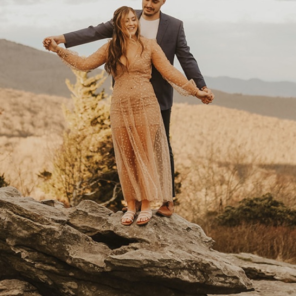 For Love & Lemons all that glitters maxi dress 💫